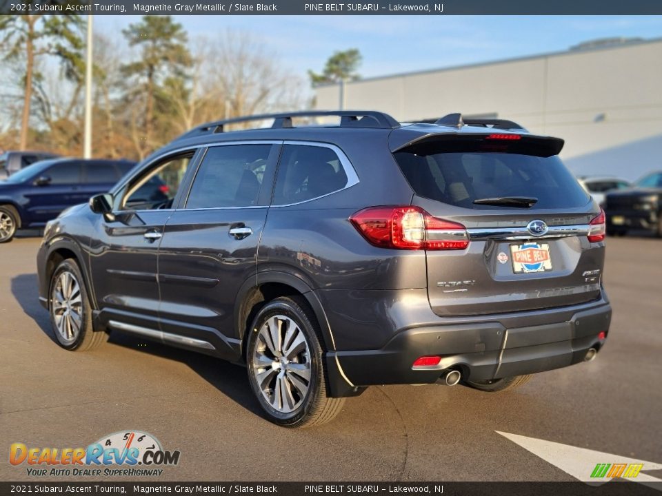 2021 Subaru Ascent Touring Magnetite Gray Metallic / Slate Black Photo #6