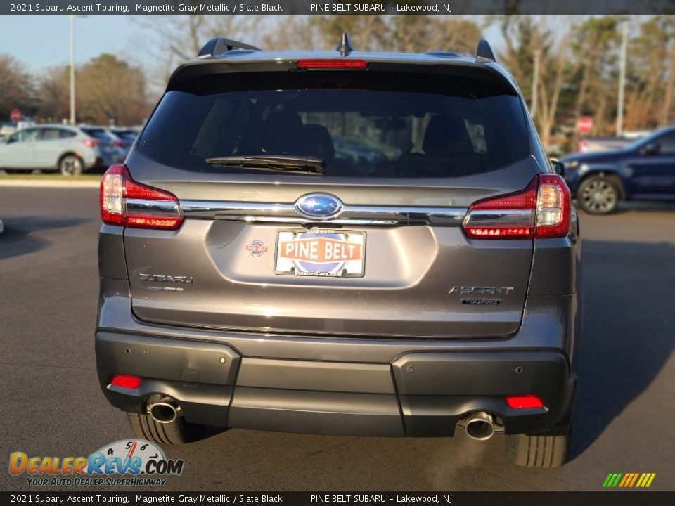 2021 Subaru Ascent Touring Magnetite Gray Metallic / Slate Black Photo #7