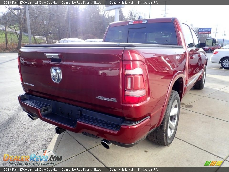 2019 Ram 1500 Limited Crew Cab 4x4 Delmonico Red Pearl / Black Photo #5