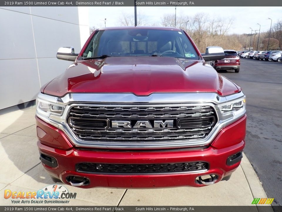 2019 Ram 1500 Limited Crew Cab 4x4 Delmonico Red Pearl / Black Photo #8