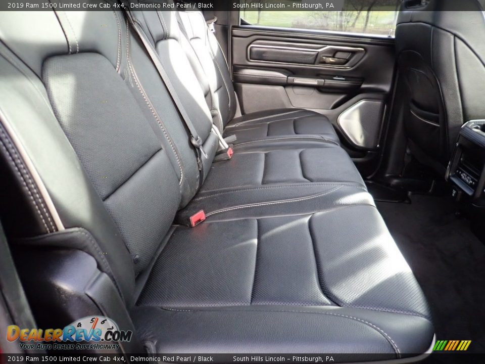 2019 Ram 1500 Limited Crew Cab 4x4 Delmonico Red Pearl / Black Photo #14