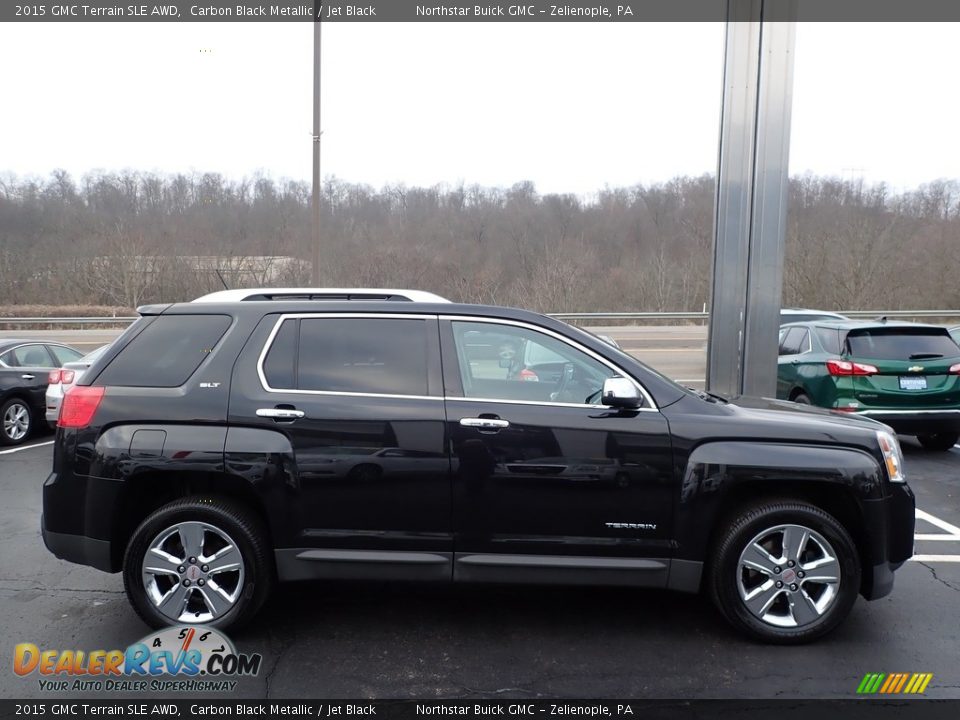 2015 GMC Terrain SLE AWD Carbon Black Metallic / Jet Black Photo #5