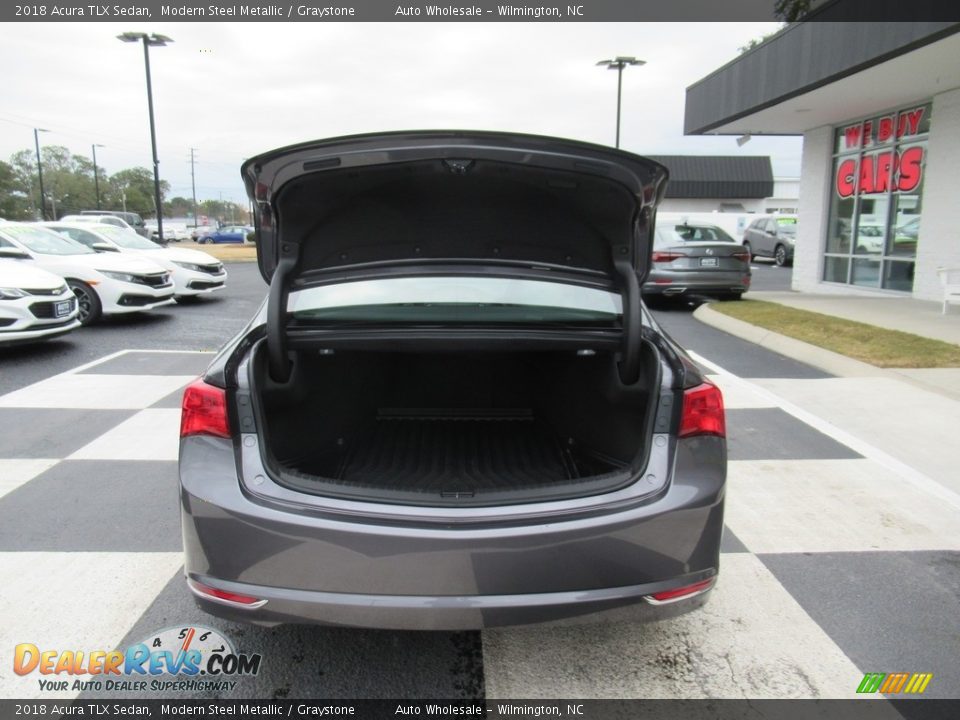 2018 Acura TLX Sedan Modern Steel Metallic / Graystone Photo #5