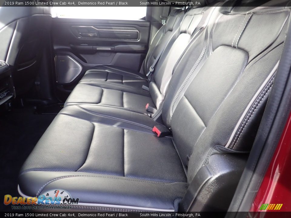 2019 Ram 1500 Limited Crew Cab 4x4 Delmonico Red Pearl / Black Photo #16