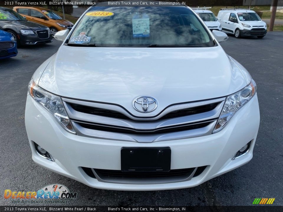 2013 Toyota Venza XLE Blizzard White Pearl / Black Photo #3