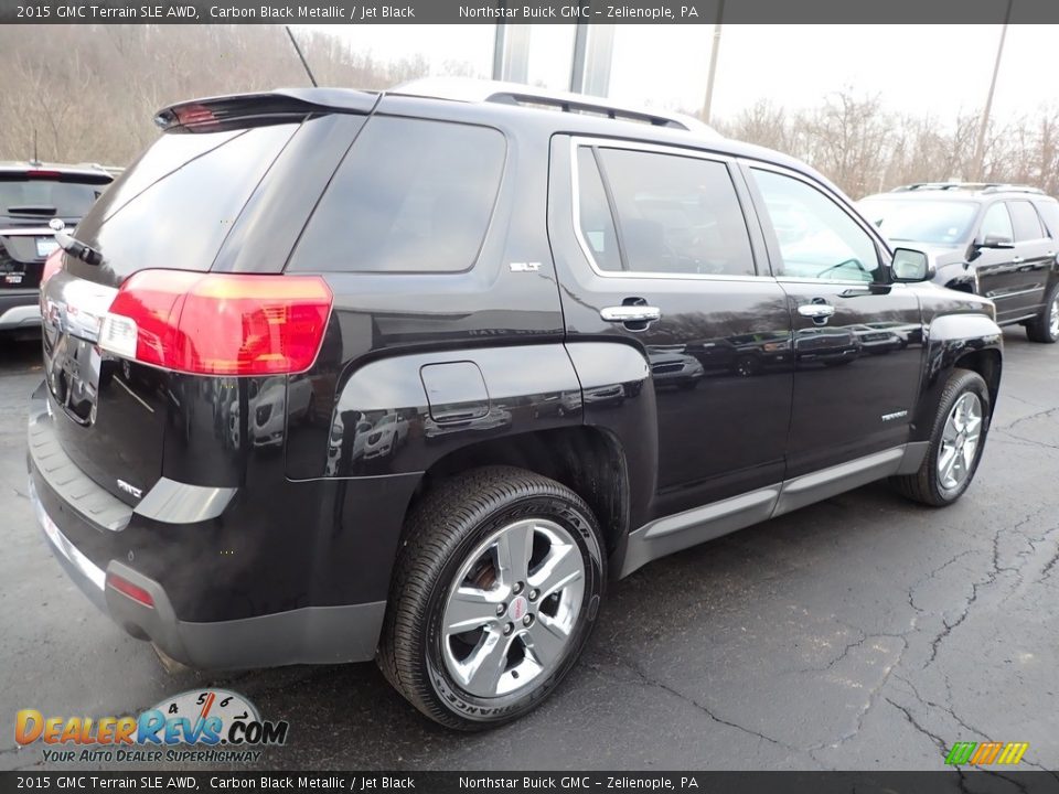 2015 GMC Terrain SLE AWD Carbon Black Metallic / Jet Black Photo #9