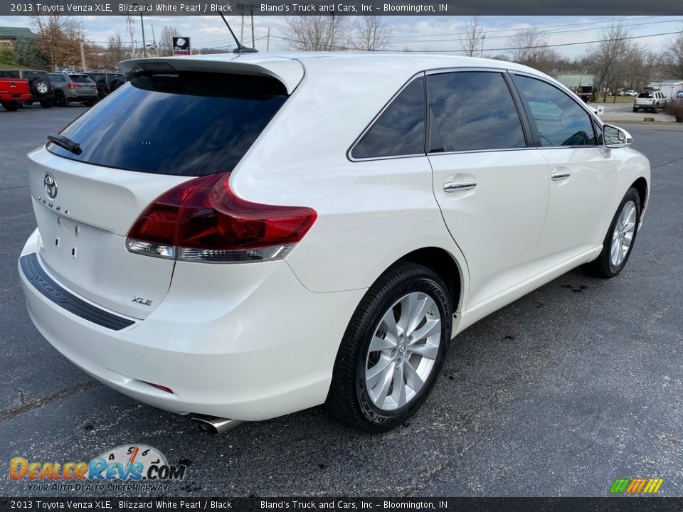 2013 Toyota Venza XLE Blizzard White Pearl / Black Photo #6