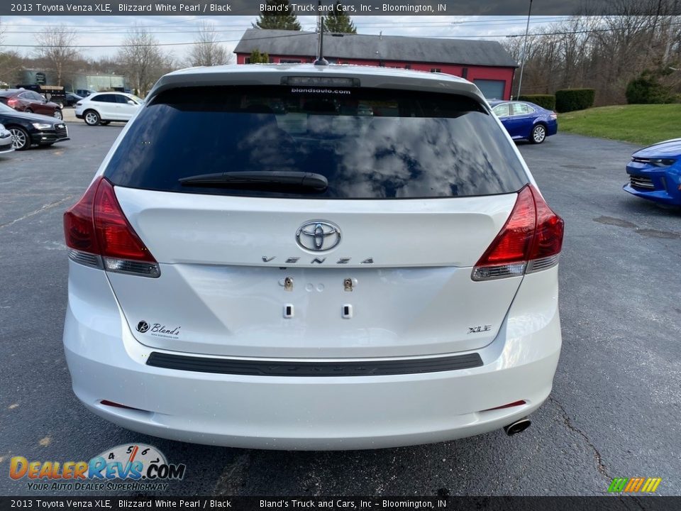 2013 Toyota Venza XLE Blizzard White Pearl / Black Photo #7