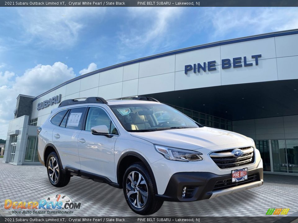 2021 Subaru Outback Limited XT Crystal White Pearl / Slate Black Photo #1