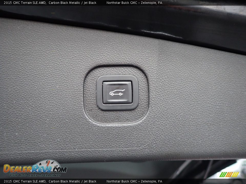 2015 GMC Terrain SLE AWD Carbon Black Metallic / Jet Black Photo #12