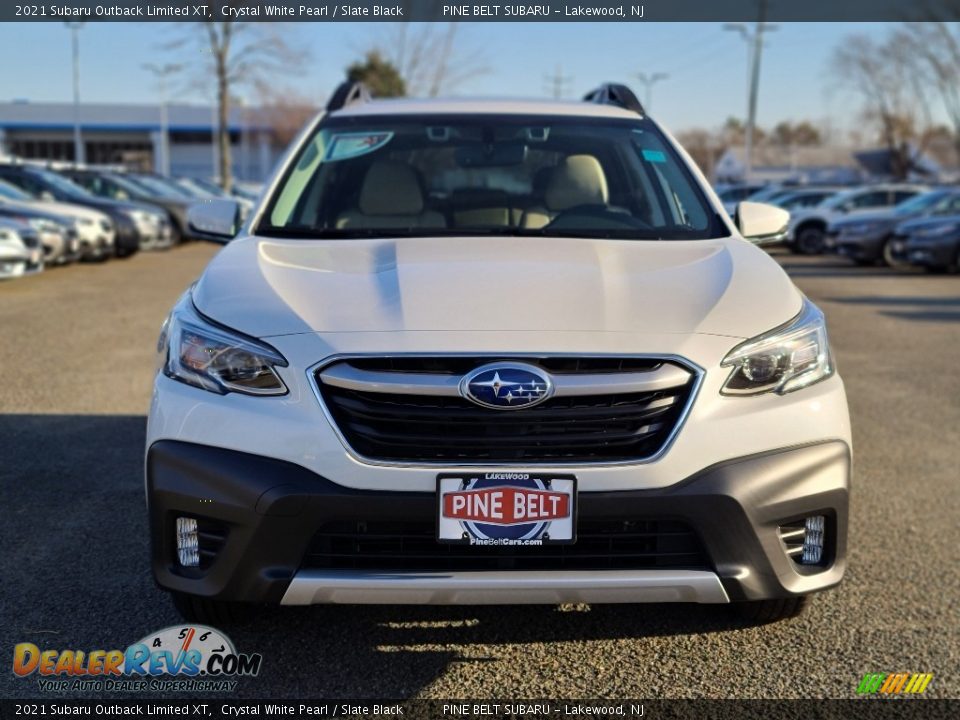 2021 Subaru Outback Limited XT Crystal White Pearl / Slate Black Photo #3