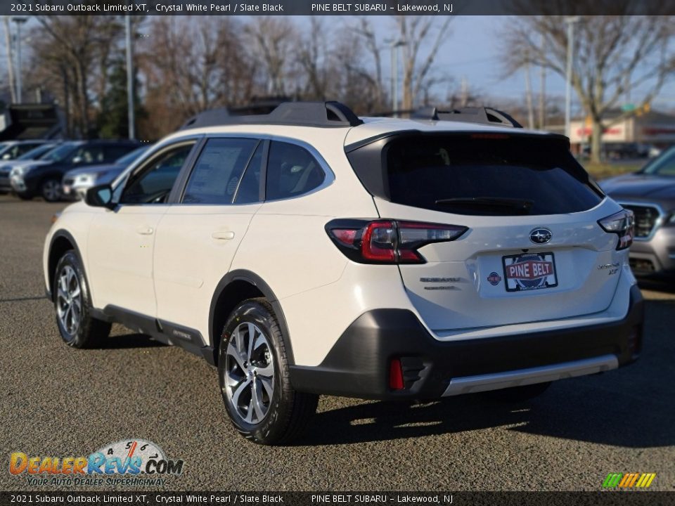 2021 Subaru Outback Limited XT Crystal White Pearl / Slate Black Photo #6