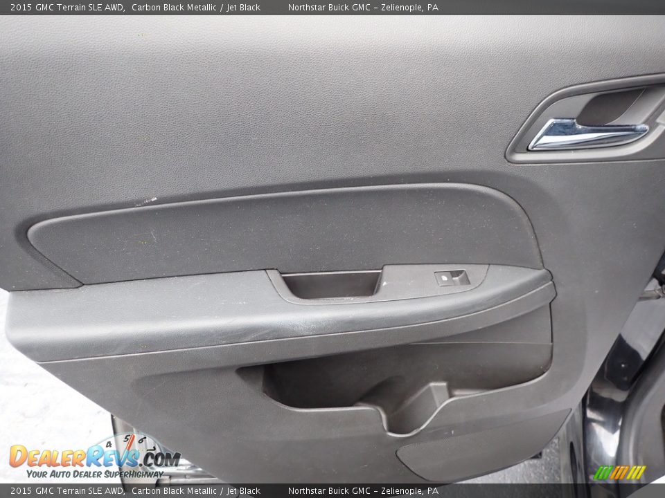 2015 GMC Terrain SLE AWD Carbon Black Metallic / Jet Black Photo #20