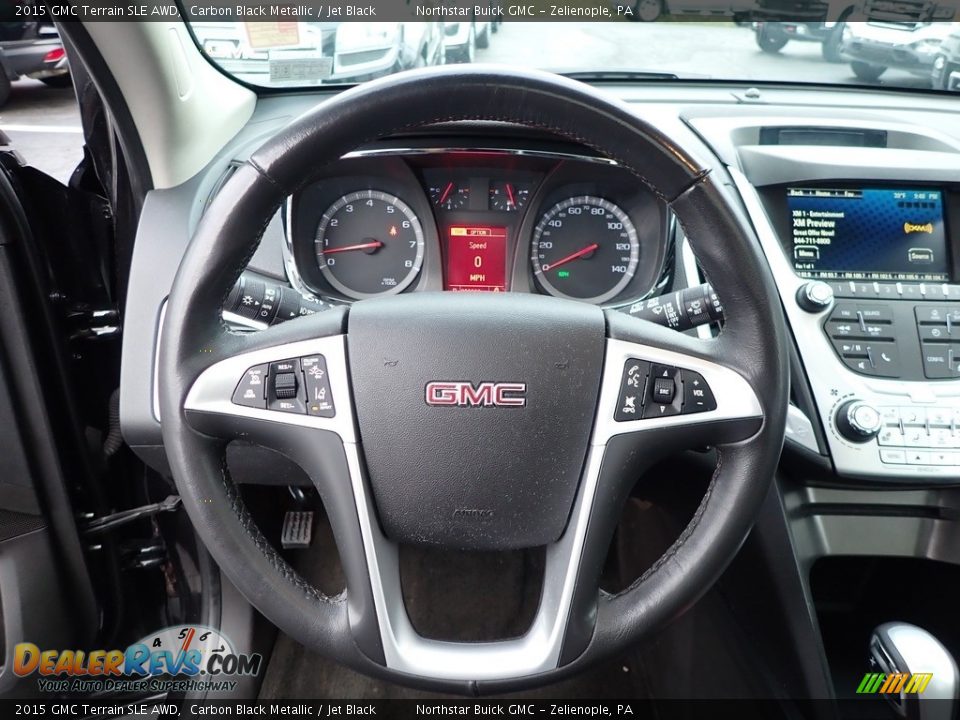 2015 GMC Terrain SLE AWD Steering Wheel Photo #22