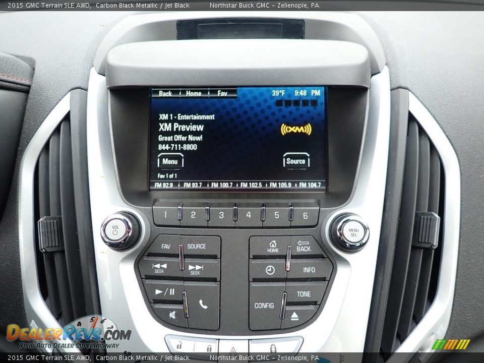 Controls of 2015 GMC Terrain SLE AWD Photo #23