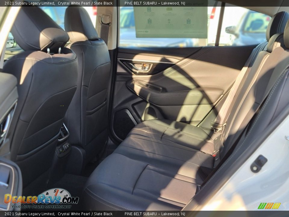 2021 Subaru Legacy Limited Crystal White Pearl / Slate Black Photo #9