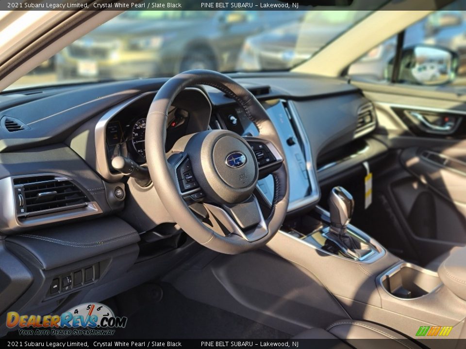2021 Subaru Legacy Limited Crystal White Pearl / Slate Black Photo #13