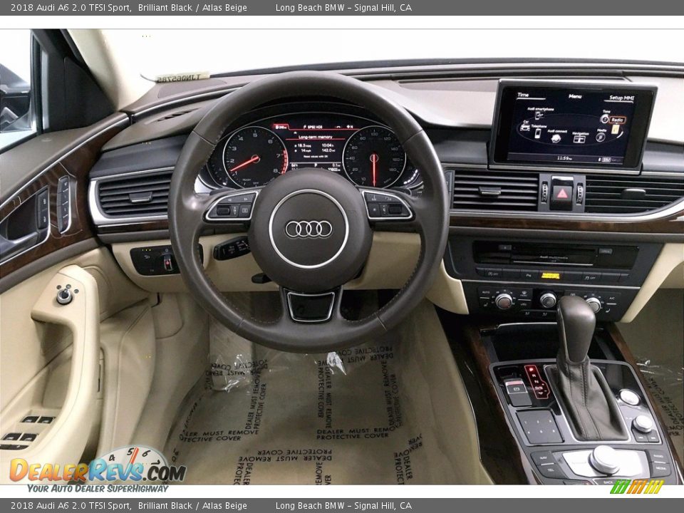 Dashboard of 2018 Audi A6 2.0 TFSI Sport Photo #4