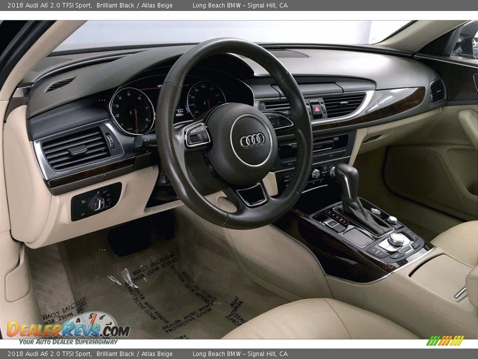 Dashboard of 2018 Audi A6 2.0 TFSI Sport Photo #21