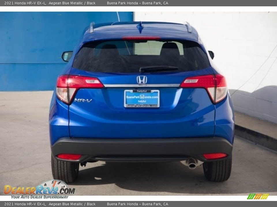2021 Honda HR-V EX-L Aegean Blue Metallic / Black Photo #5