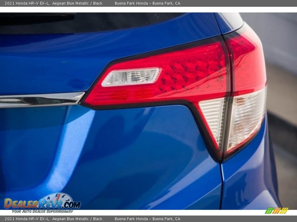 2021 Honda HR-V EX-L Aegean Blue Metallic / Black Photo #7