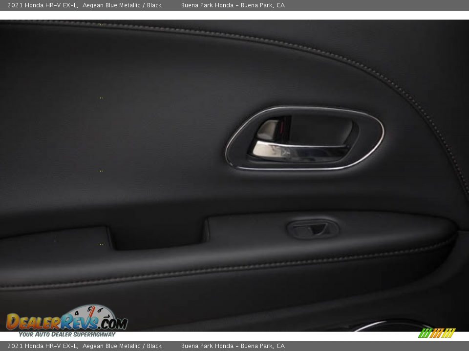 2021 Honda HR-V EX-L Aegean Blue Metallic / Black Photo #34