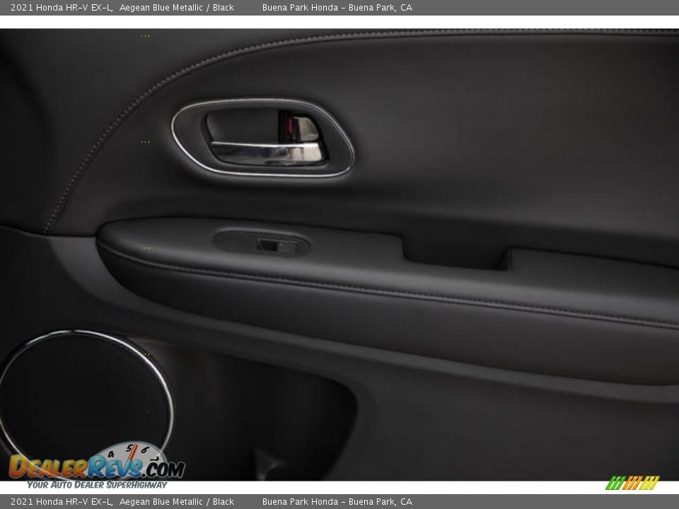 2021 Honda HR-V EX-L Aegean Blue Metallic / Black Photo #36
