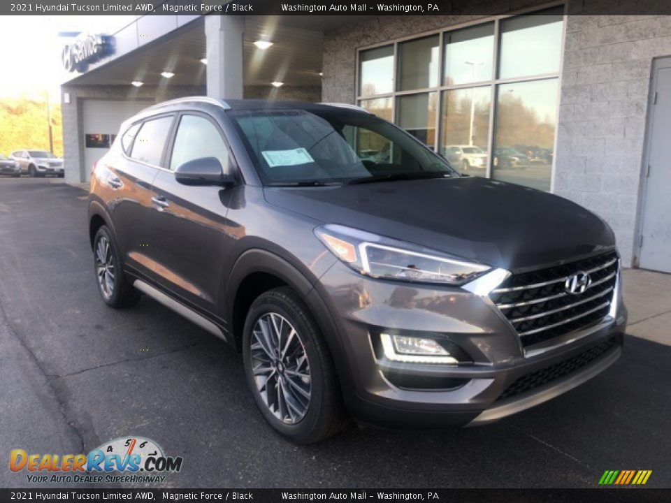 2021 Hyundai Tucson Limited AWD Magnetic Force / Black Photo #1