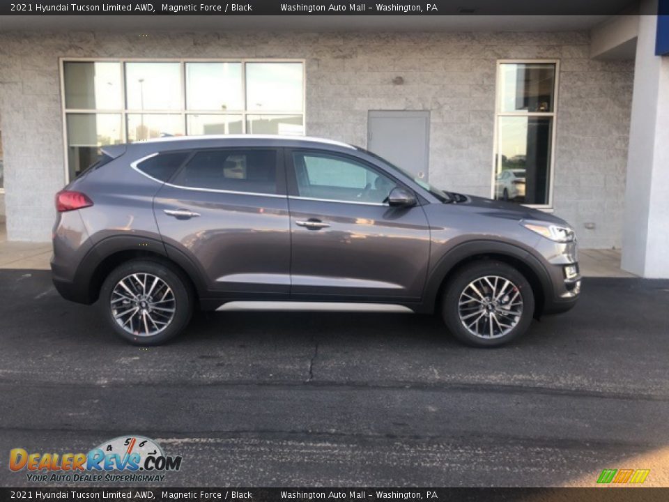 2021 Hyundai Tucson Limited AWD Magnetic Force / Black Photo #2