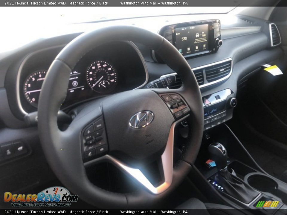 2021 Hyundai Tucson Limited AWD Magnetic Force / Black Photo #4