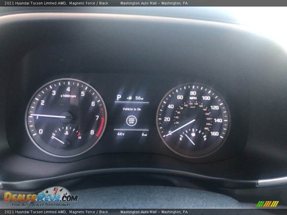 2021 Hyundai Tucson Limited AWD Magnetic Force / Black Photo #5