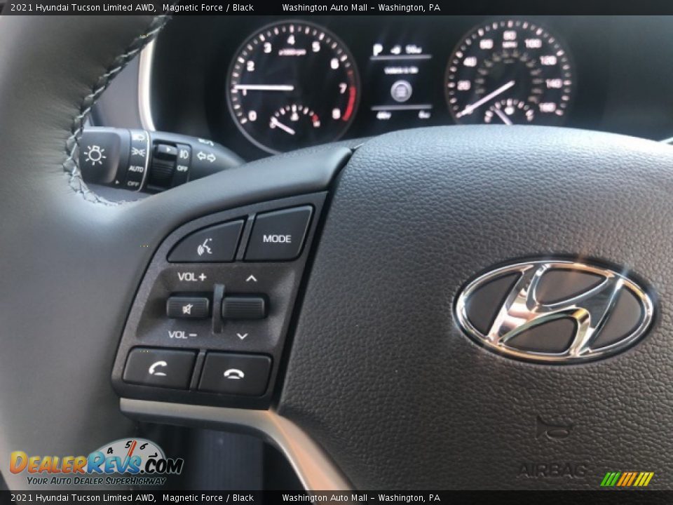 2021 Hyundai Tucson Limited AWD Magnetic Force / Black Photo #10