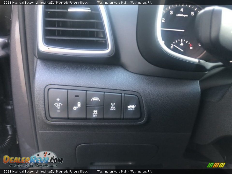 2021 Hyundai Tucson Limited AWD Magnetic Force / Black Photo #12