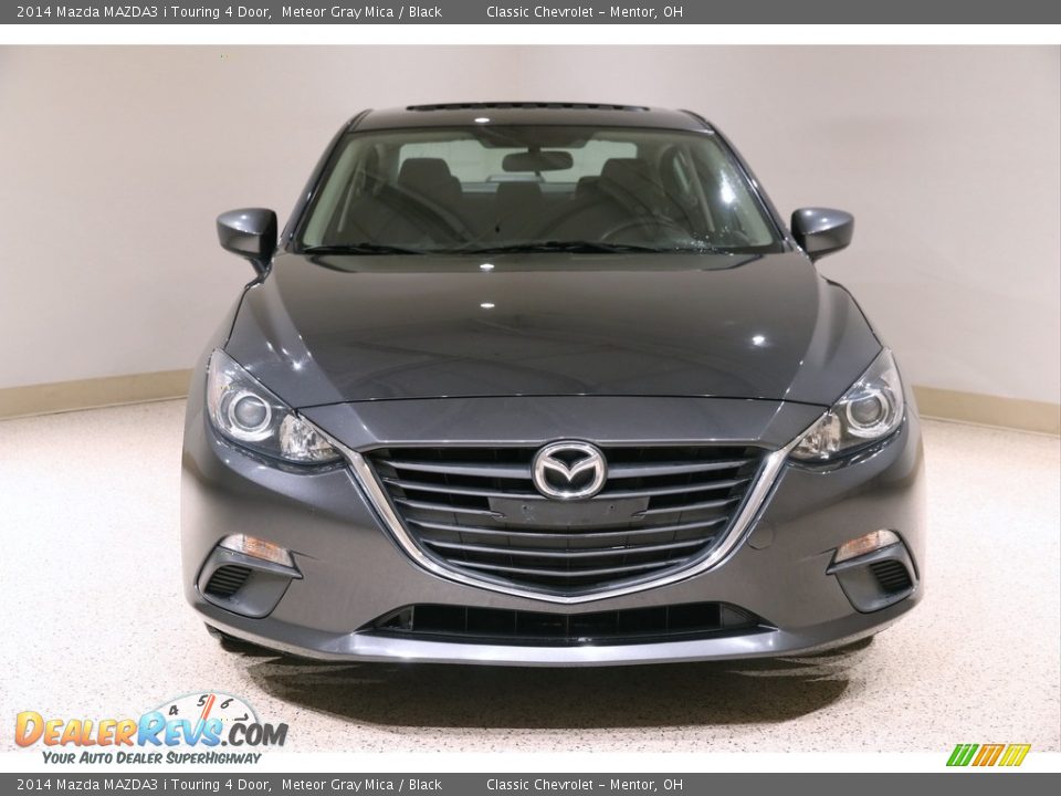 2014 Mazda MAZDA3 i Touring 4 Door Meteor Gray Mica / Black Photo #2