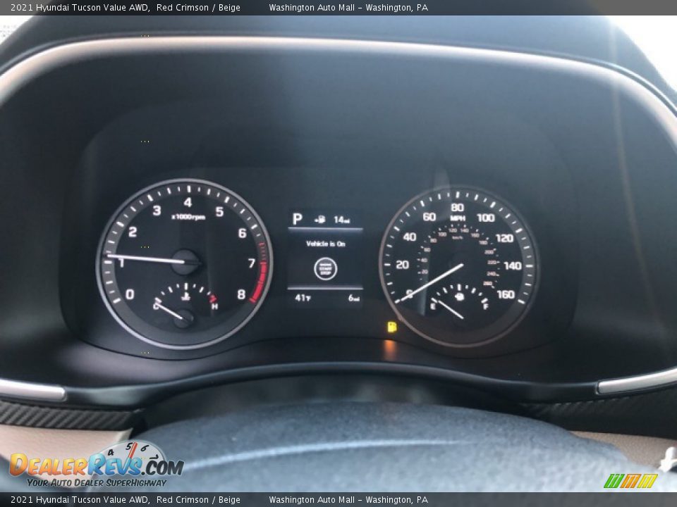 2021 Hyundai Tucson Value AWD Gauges Photo #5