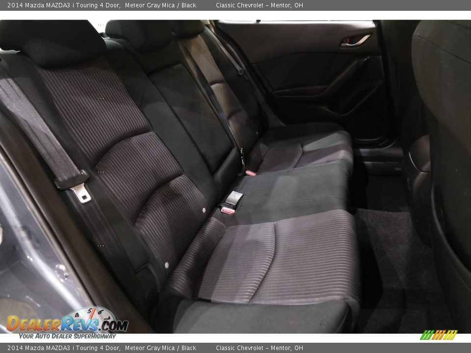 Rear Seat of 2014 Mazda MAZDA3 i Touring 4 Door Photo #14