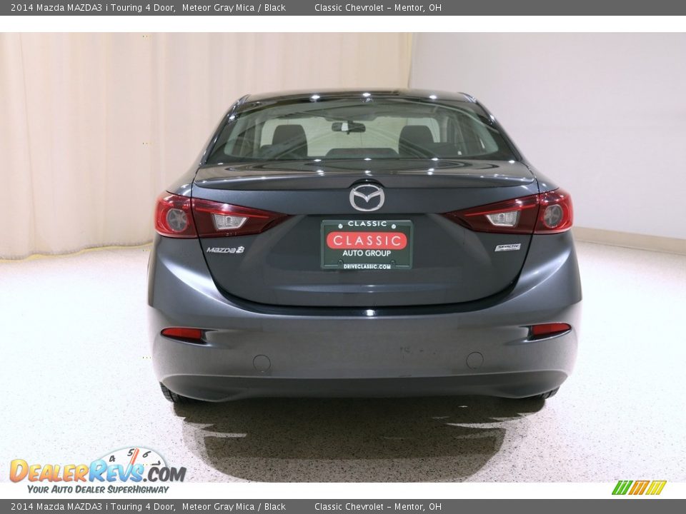 2014 Mazda MAZDA3 i Touring 4 Door Meteor Gray Mica / Black Photo #16