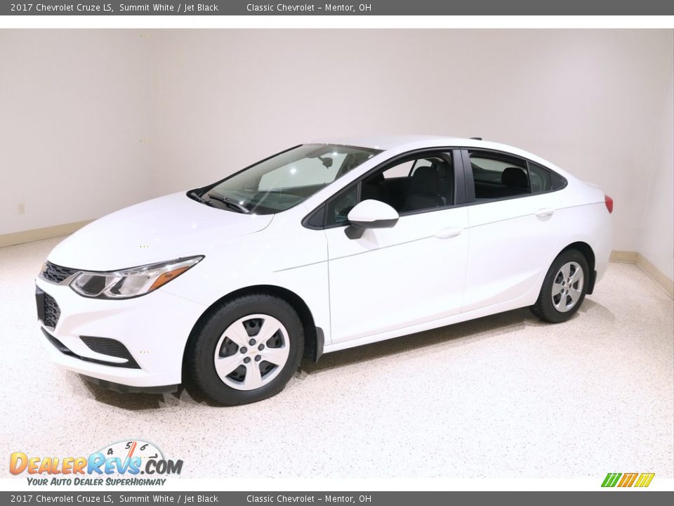 2017 Chevrolet Cruze LS Summit White / Jet Black Photo #3