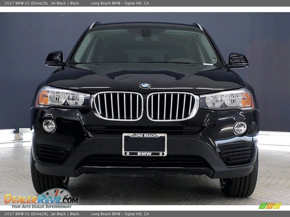 2017 BMW X3 sDrive28i Jet Black / Black Photo #2