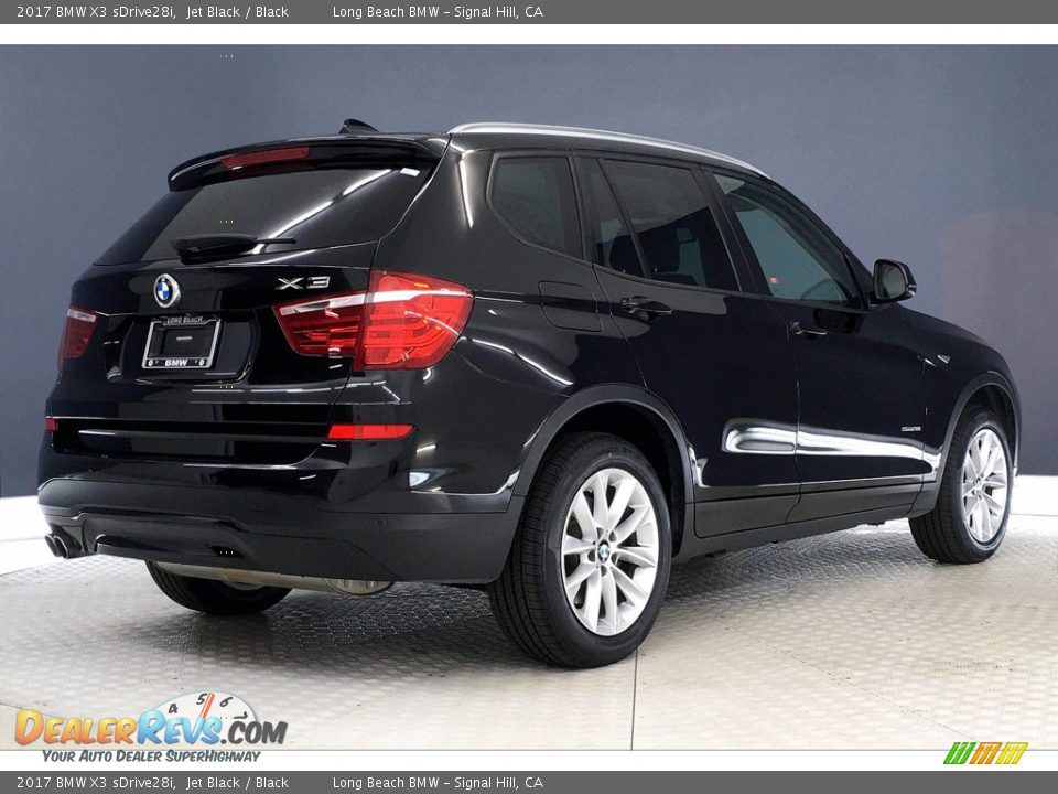 2017 BMW X3 sDrive28i Jet Black / Black Photo #13