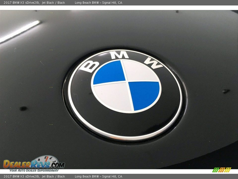 2017 BMW X3 sDrive28i Jet Black / Black Photo #32