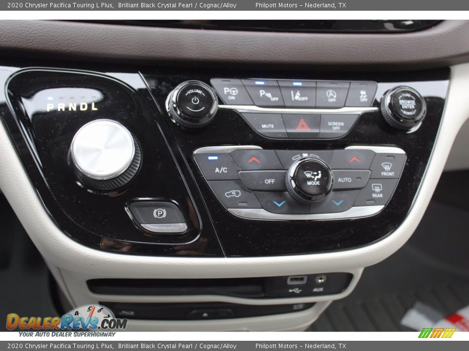 2020 Chrysler Pacifica Touring L Plus Brilliant Black Crystal Pearl / Cognac/Alloy Photo #17