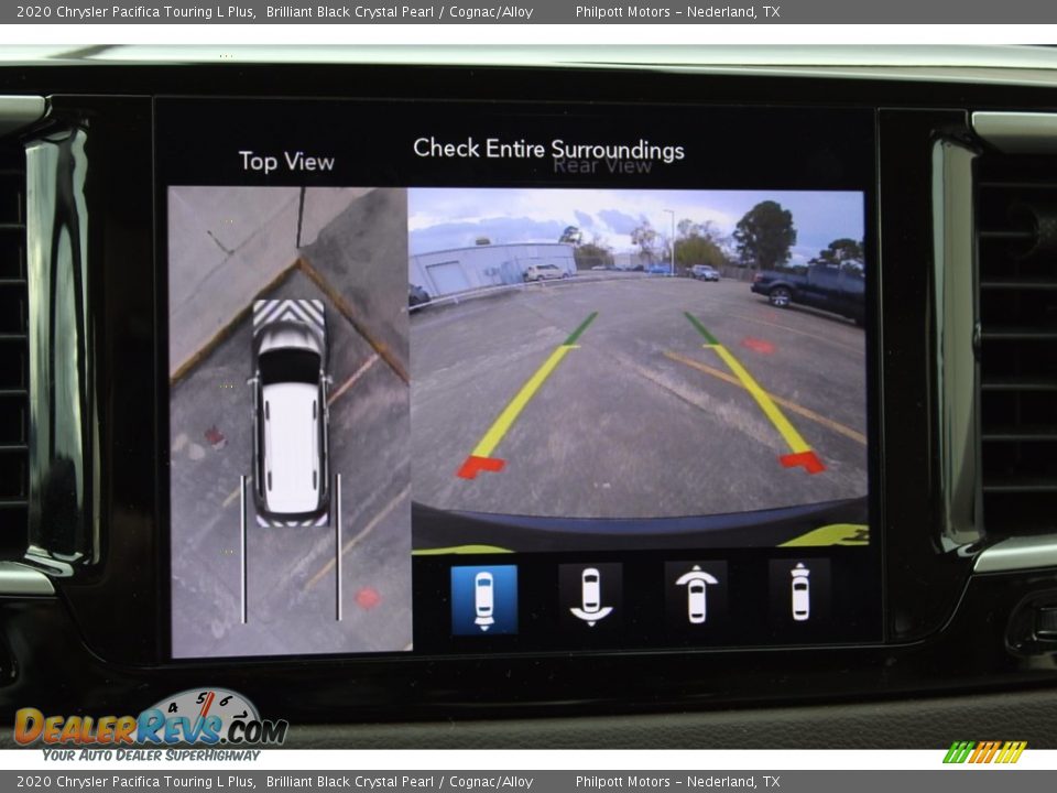 2020 Chrysler Pacifica Touring L Plus Brilliant Black Crystal Pearl / Cognac/Alloy Photo #19