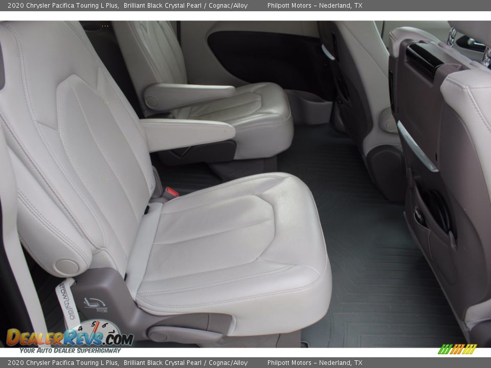 2020 Chrysler Pacifica Touring L Plus Brilliant Black Crystal Pearl / Cognac/Alloy Photo #28