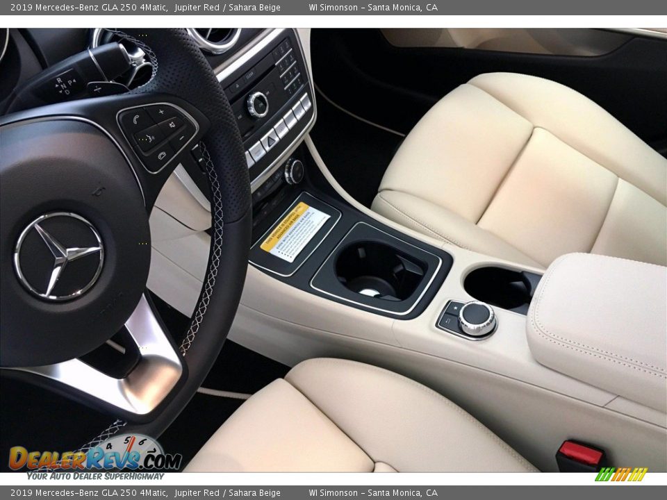 2019 Mercedes-Benz GLA 250 4Matic Jupiter Red / Sahara Beige Photo #7