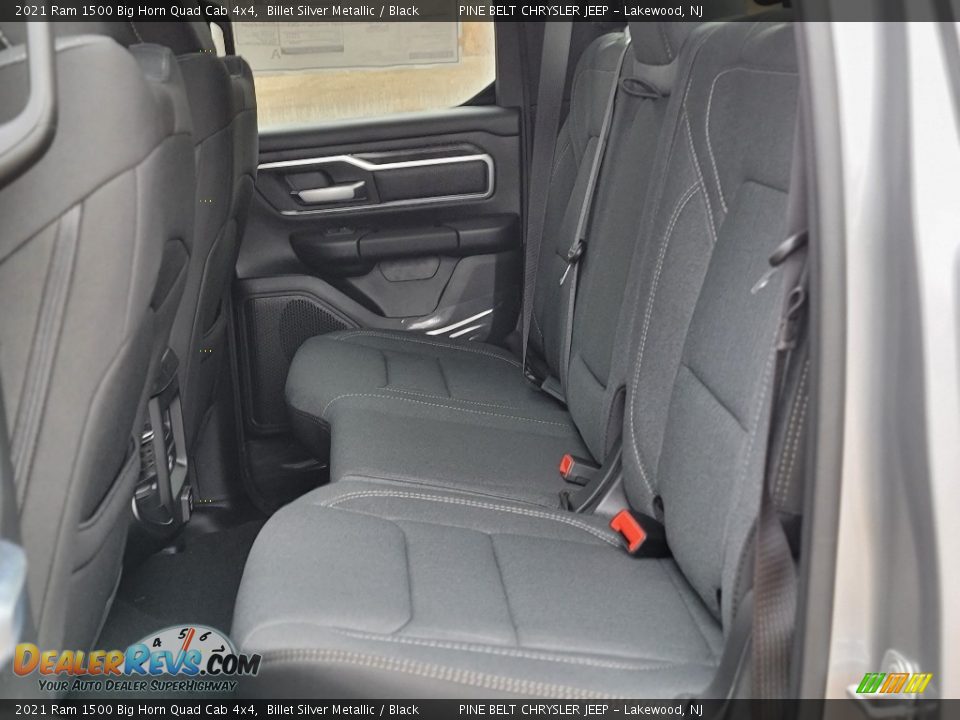 2021 Ram 1500 Big Horn Quad Cab 4x4 Billet Silver Metallic / Black Photo #9