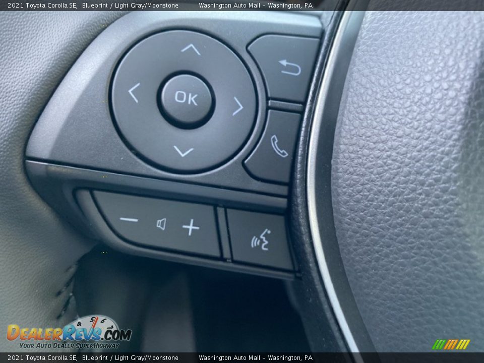 2021 Toyota Corolla SE Steering Wheel Photo #6