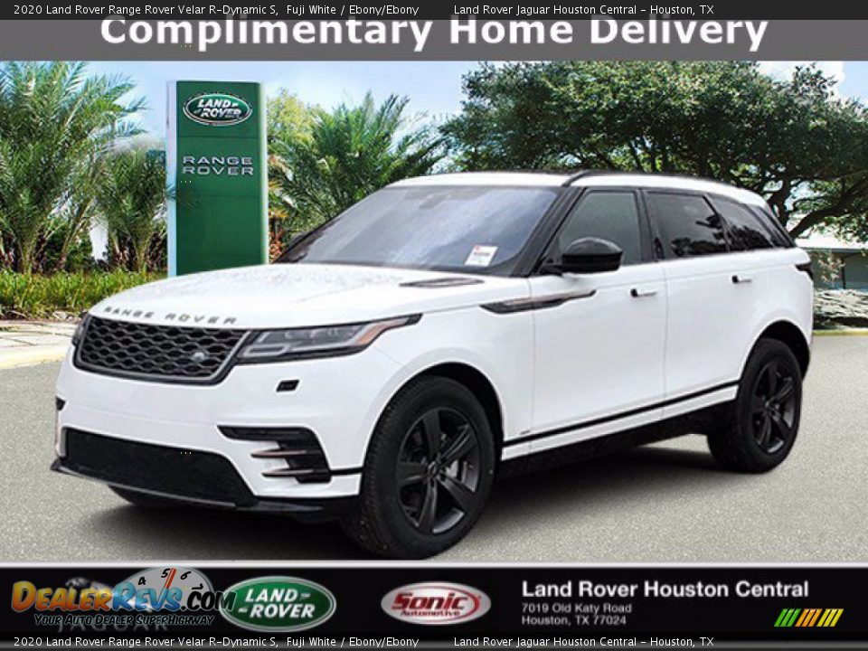 2020 Land Rover Range Rover Velar R-Dynamic S Fuji White / Ebony/Ebony Photo #1
