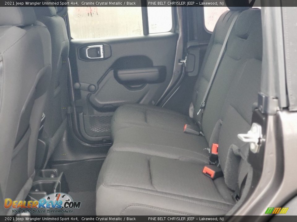2021 Jeep Wrangler Unlimited Sport 4x4 Granite Crystal Metallic / Black Photo #9