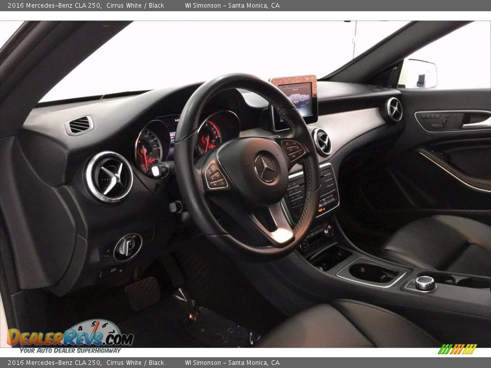 2016 Mercedes-Benz CLA 250 Cirrus White / Black Photo #22